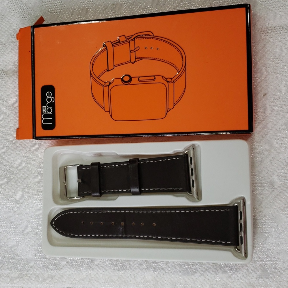 Marge Apple Watch leather band